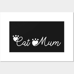 Cat mum Posters and Art